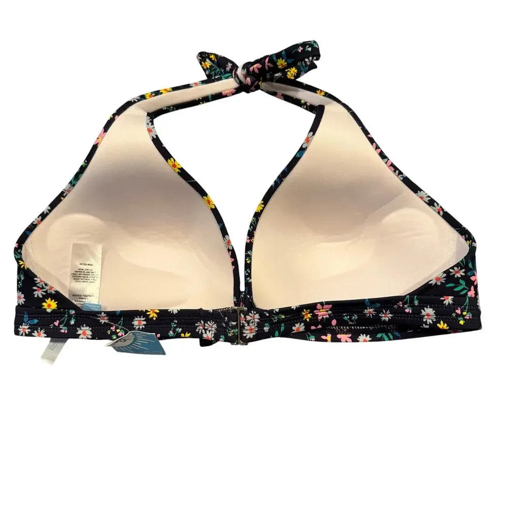 Draper James RSVP Ditsy Floral Bakini Top SZ XL SPF NWT